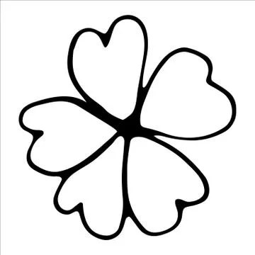 Vector isolated element. Illustration with flower, herbal Stock Illustration