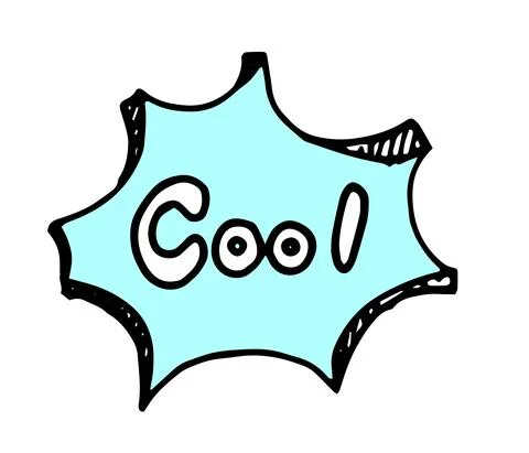 Vector isolated element of a speech bubble in the style of a comic book with a Stock Illustration