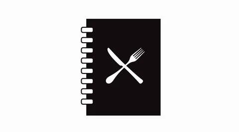 Vector Isolated Illustration of a Menu. Stock Illustration
