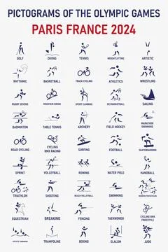 Vector isolated pictograms on white backgrounds. Stock Illustration