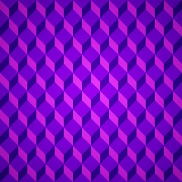 Vector isometric pattern Stock Illustration