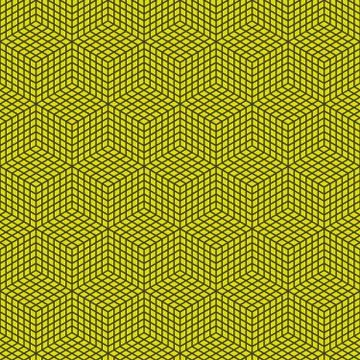 Vector isometric pattern Stock Illustration