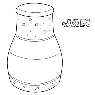 Vector of jam Illustrazione stock
