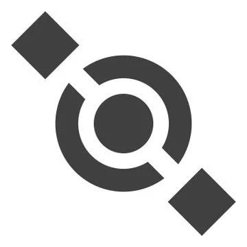 Vector Joint Node Icon Illustrazione stock