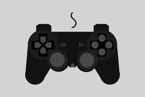 Vector Joystick game controller. Gamepad Vector Illustration. Video Game Stic Stock Illustration