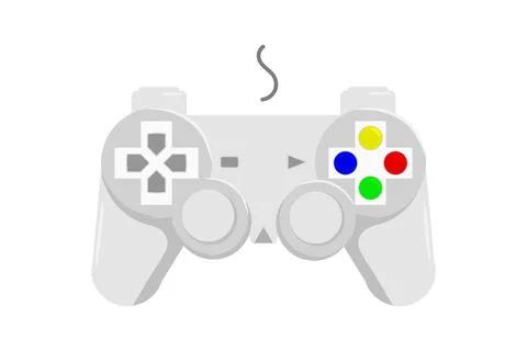 Vector Joystick game controller. Gamepad Vector Illustration. Video Game Stic Stock Illustration