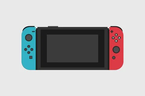 Vector Joystick game controller. Gamepad Vector Illustration. Video Game Stic 스톡 일러스트