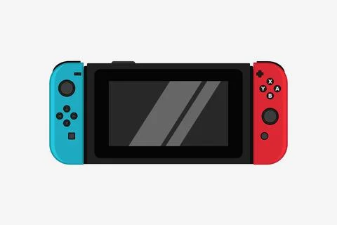 Vector Joystick game controller. Gamepad Vector Illustration. Video Game Stic Stock Illustration