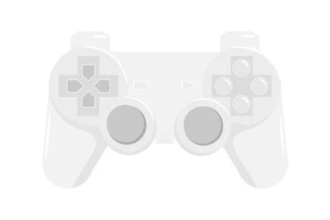 Vector Joystick game controller. Gamepad Vector Illustration. Video Game Stic Illustrazione stock