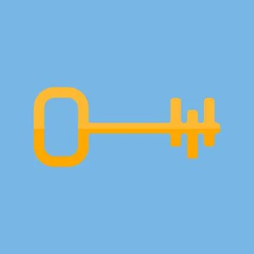 Vector key icon Stock Illustration