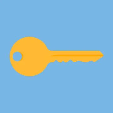 Vector key icon Stock Illustration