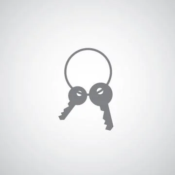 Vector key symbol Stock Illustration