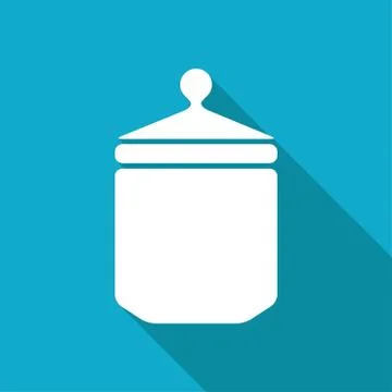 Vector kitchen bottle template Stock Illustration