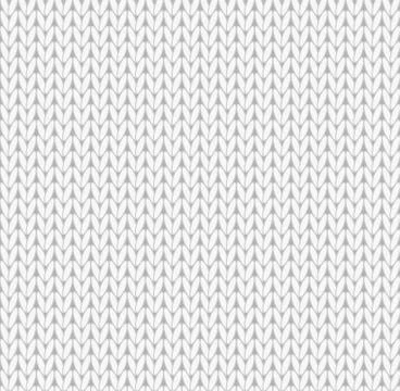Vector knitting seamless background Stock Illustration