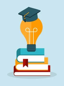 Vector knowledge concept illustration Stock Illustration