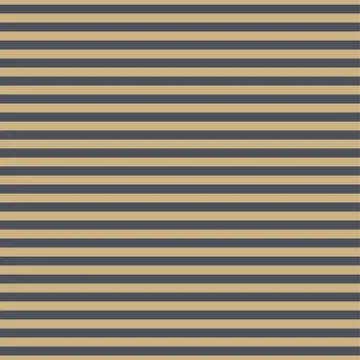 Vector kraft paper seamless background. Blue horizontal stripes Illustrazione stock