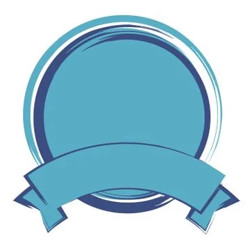 Vector label design Stock Illustration