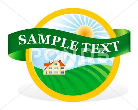 Vector label for various products Stock Illustration