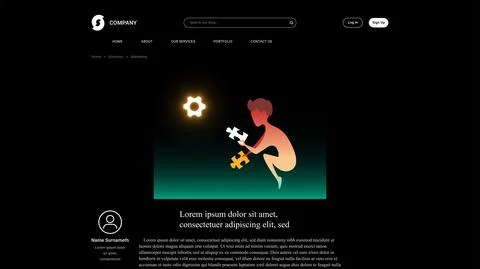 Vector labor in gradient style . Editable illustration Stock Illustration