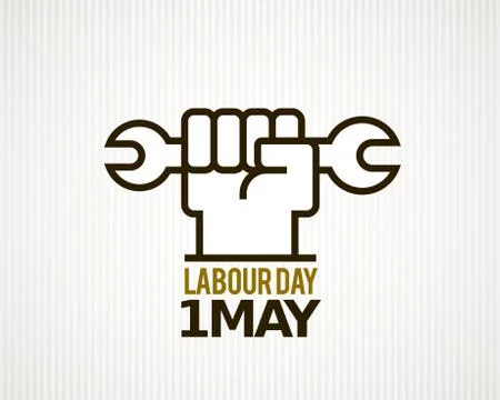 Vector Labour Day Stock Illustration