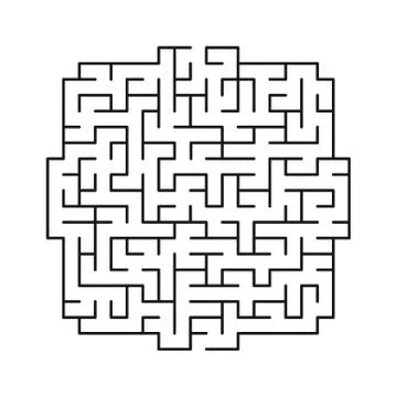 Vector labyrinth 111. Stock Illustration