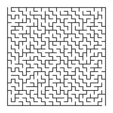 Vector labyrinth 112. Stock Illustration