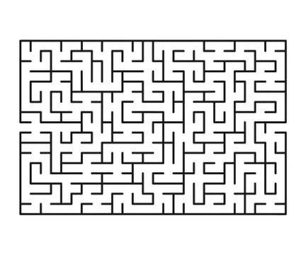 Vector labyrinth 85. Stock Illustration