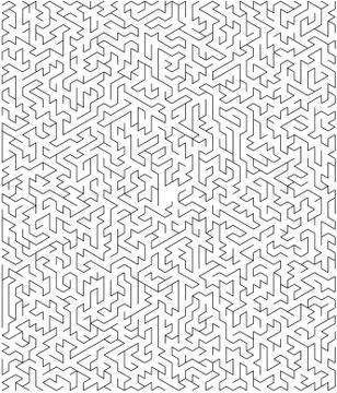 Vector labyrinth background, maze illustration イラスト素材