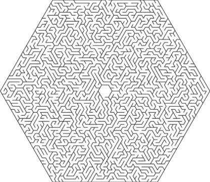 Vector labyrinth background, maze illustration イラスト素材