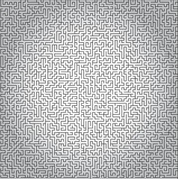 Vector labyrinth background, maze illustration イラスト素材