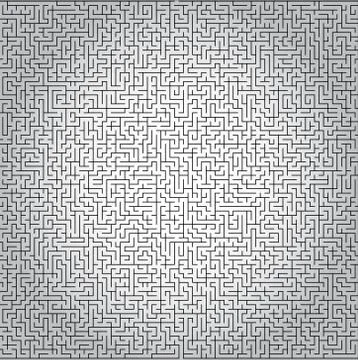 Vector labyrinth background, maze illustration イラスト素材