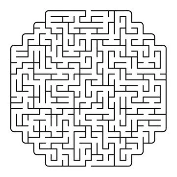 Vector labyrinth Stock Illustration