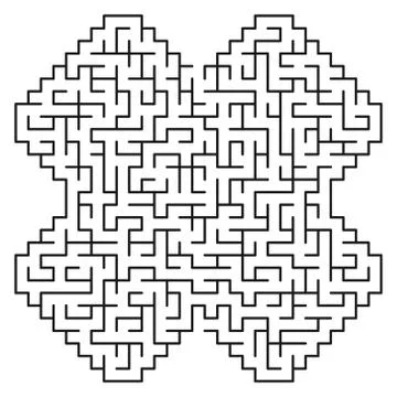 Vector labyrinth Stock Illustration