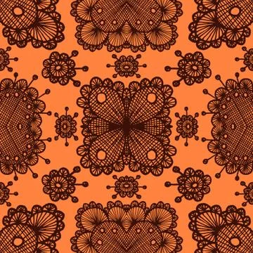 Vector lace pattern. Eps10 Stock Illustration