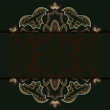 Vector lace pattern. Stock Illustration