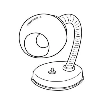Vector of lamp Stock Illustration