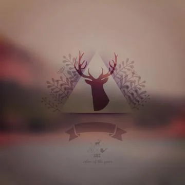 Vector landscape, nature web and mobile template. corporate website design. m Stock Illustration