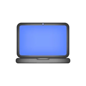 Vector laptop icon. Stock-Illustration