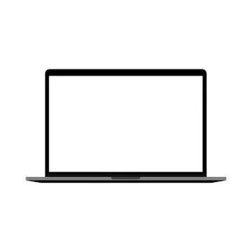 Vector Laptop isolated on white background. Vector illustration EPS 10 Stock Illustration