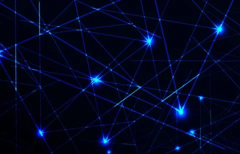 Vector laser light Stock Illustration