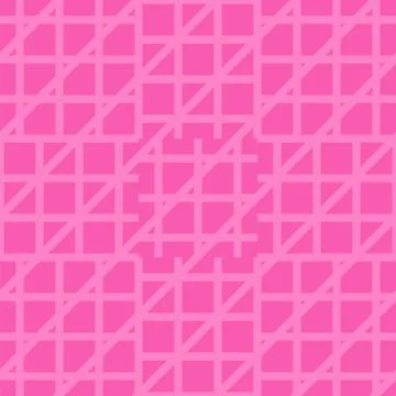 Vector lattice background - bright seamless geometric pattern, simple design Stock Illustration