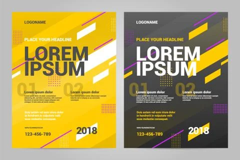 Vector layout design template for sport Stock Illustration