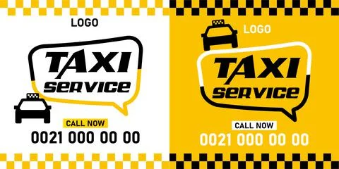Vector layout design template for taxi service. Can be adapt to Brochure, Annual Stock Illustration