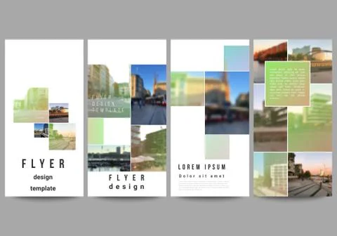 Vector layout of flyer, banner design templates for website advertising design Stock Illustration