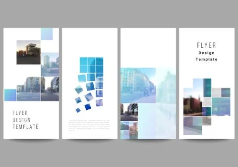 Vector layout of flyer, banner templates for website advertising design Stockillustratie