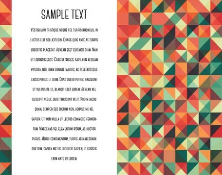 Vector Layout Stock Illustration