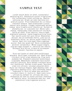 Vector Layout Stock Illustration