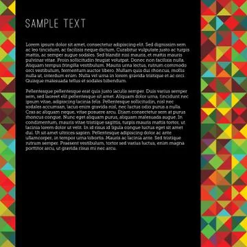 Vector Layout Stock Illustration