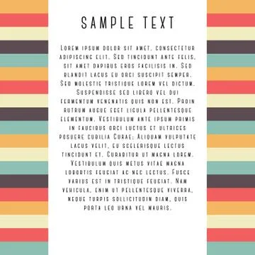 Vector Layout Stock Illustration