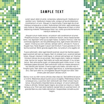 Vector Layout Stock Illustration